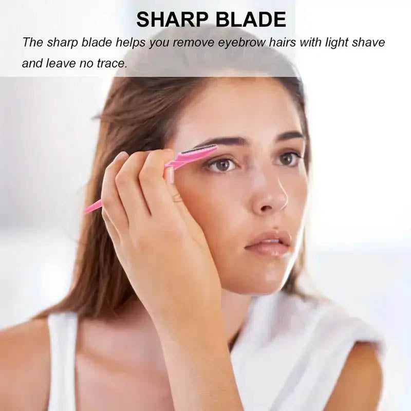 36 pcs Women Face Eyebrow Hair Removal Razor Trimmer Shaper Shaver Tool UK Selle