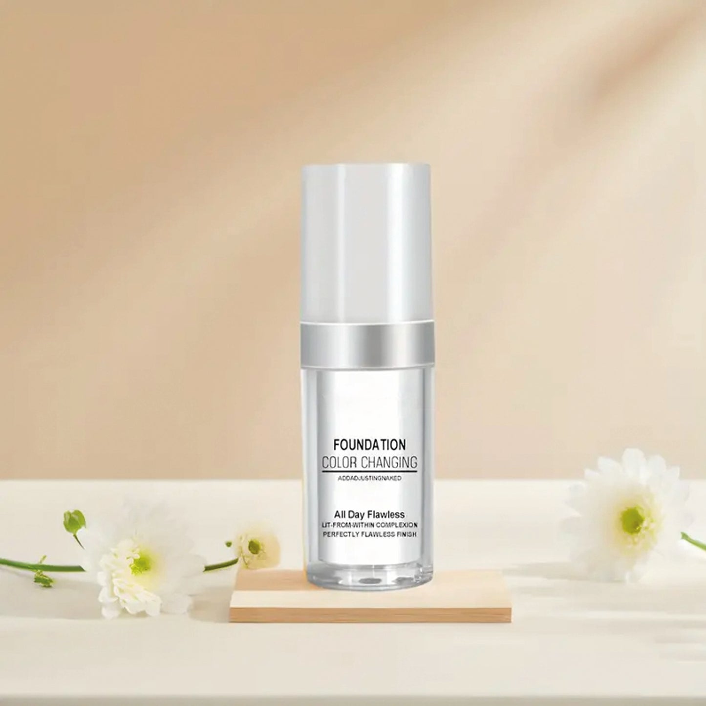 TLM Daily Flawness Long-Lasting Liquid Colour Changing Base Face Foundation 30ml